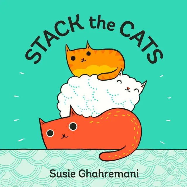 Abrams Stack the Cats barnebok innbundet telling 3-5 år