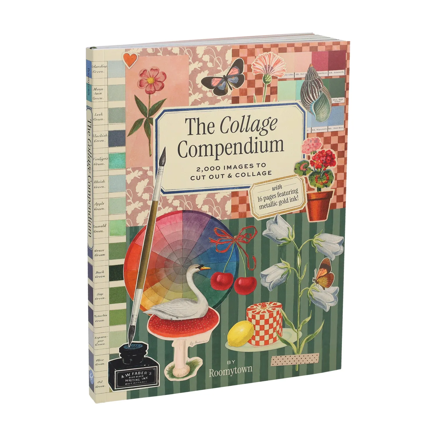Chronicle Books The Collage Compendium paperback klippebok 2000 bilder