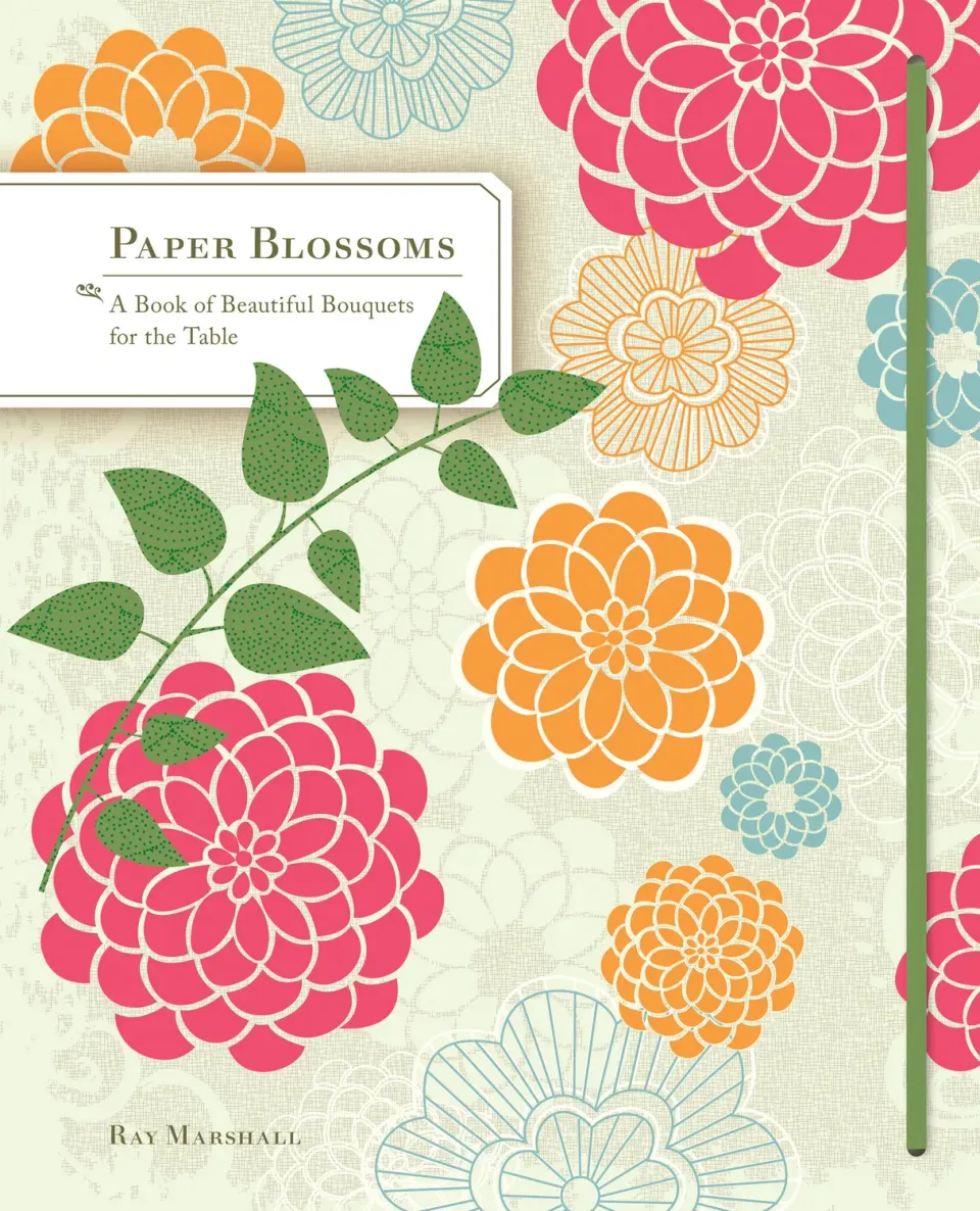 Chronicle Books Paper Blossoms pop-up bok blomster