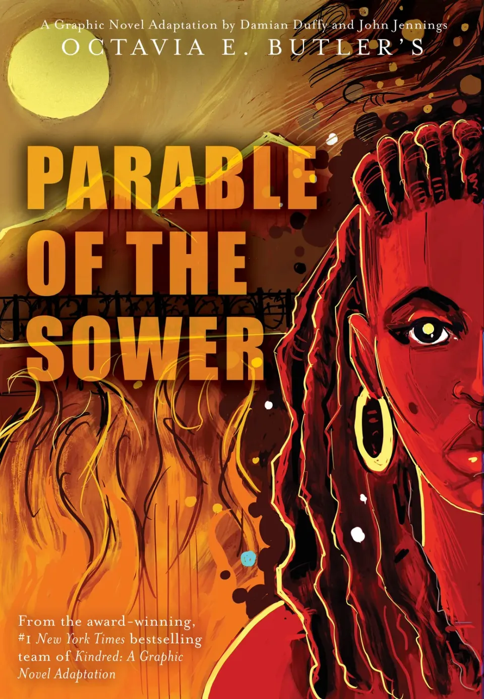Octavia Butler Parable of the Sower grafisk roman innbundet