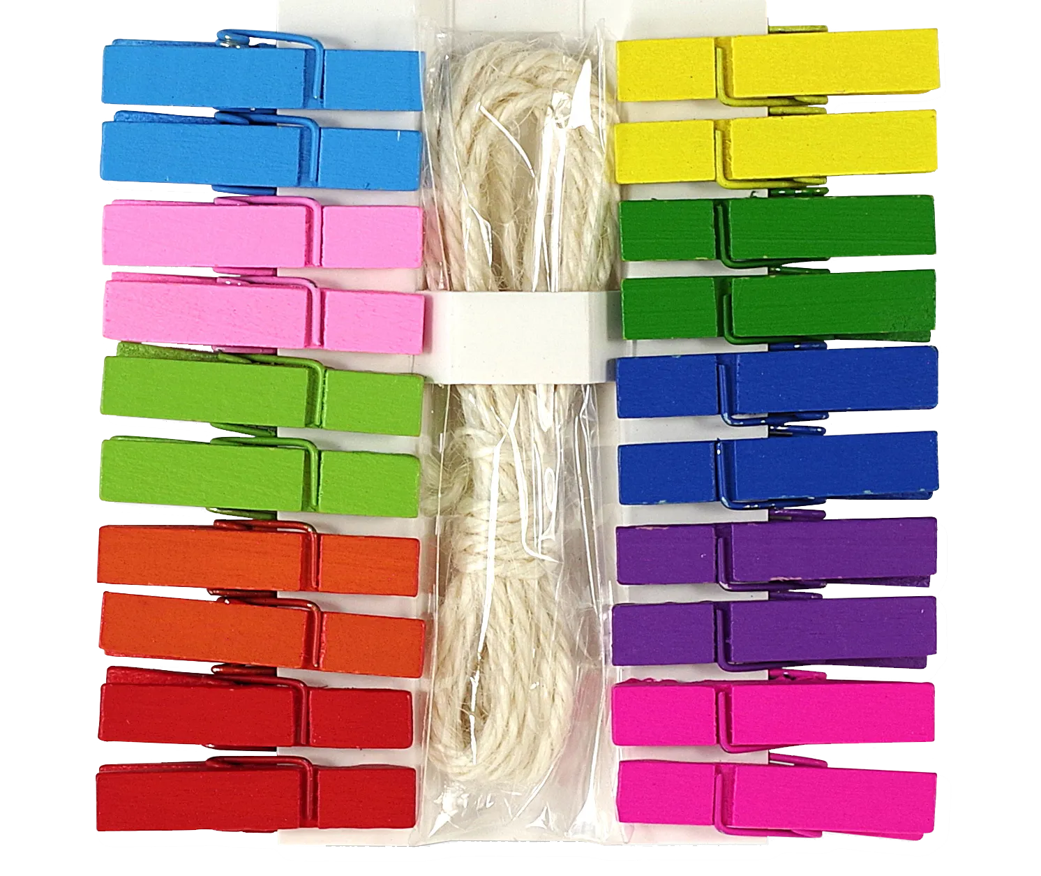 Peter Pauper Press Multicolor Instant Film fotoklemmer 20-pk farget