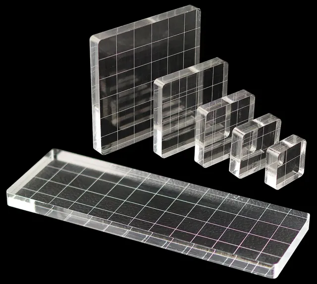 Peter Pauper Press Studio Series Acrylic Stamp Blocks stempelblokker 6 pk