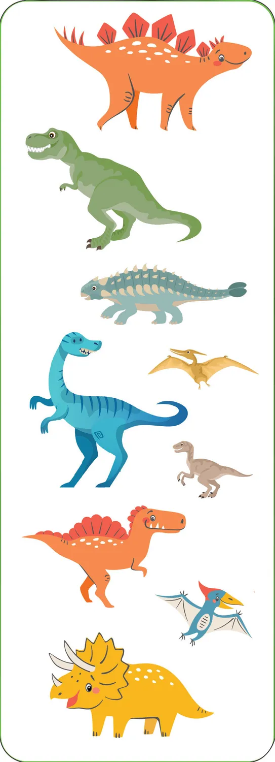 Peter Pauper Press Dinosaurs klistremerkesett 40 stk