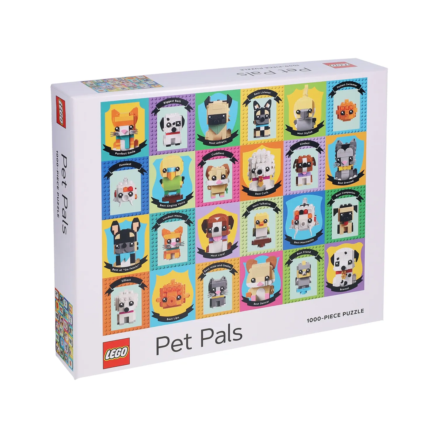 Abrams & Chronicle Books LEGO Pet Pals puslespill 1000 brikker