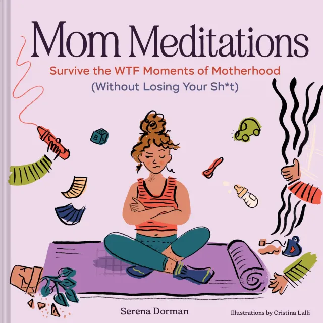 Abrams and Chronicle Mom Meditations humorbok innbundet mamma