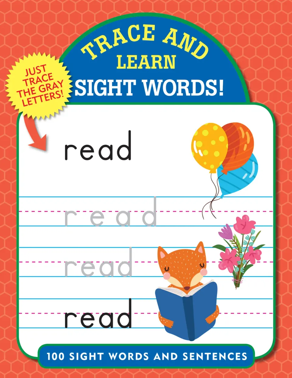 Trace & Learn Sight Words aktivitetsbok 112 sider engelsk