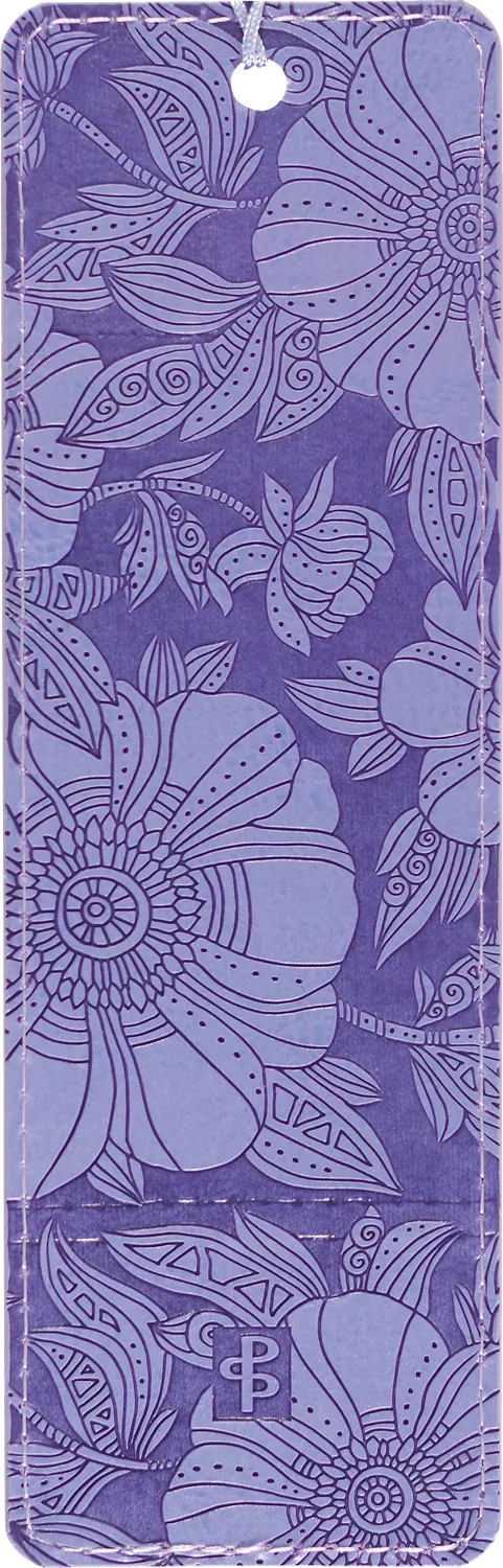 Peter Pauper Press Strength and Dignity Artisan Bookmark bokmerke skinn