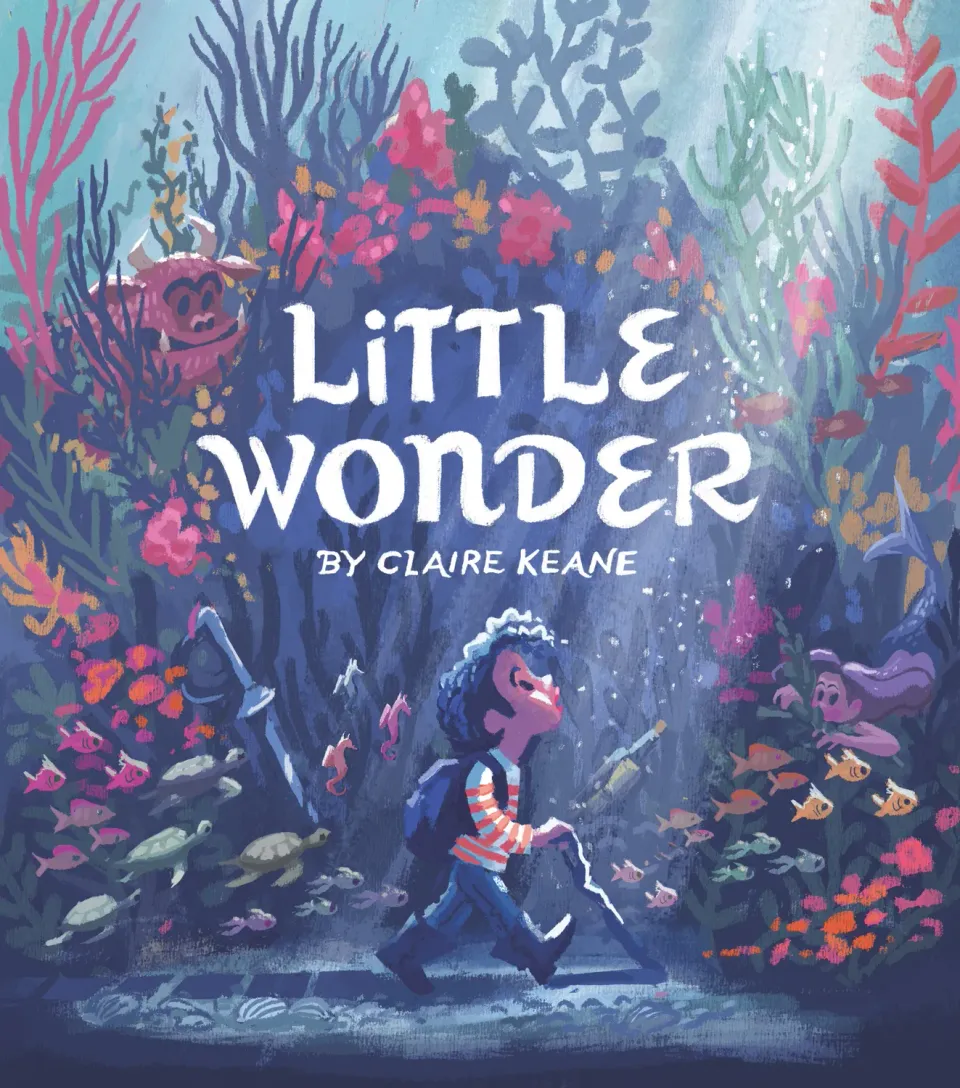 Abrams Little Wonder innbundet bildebok hav