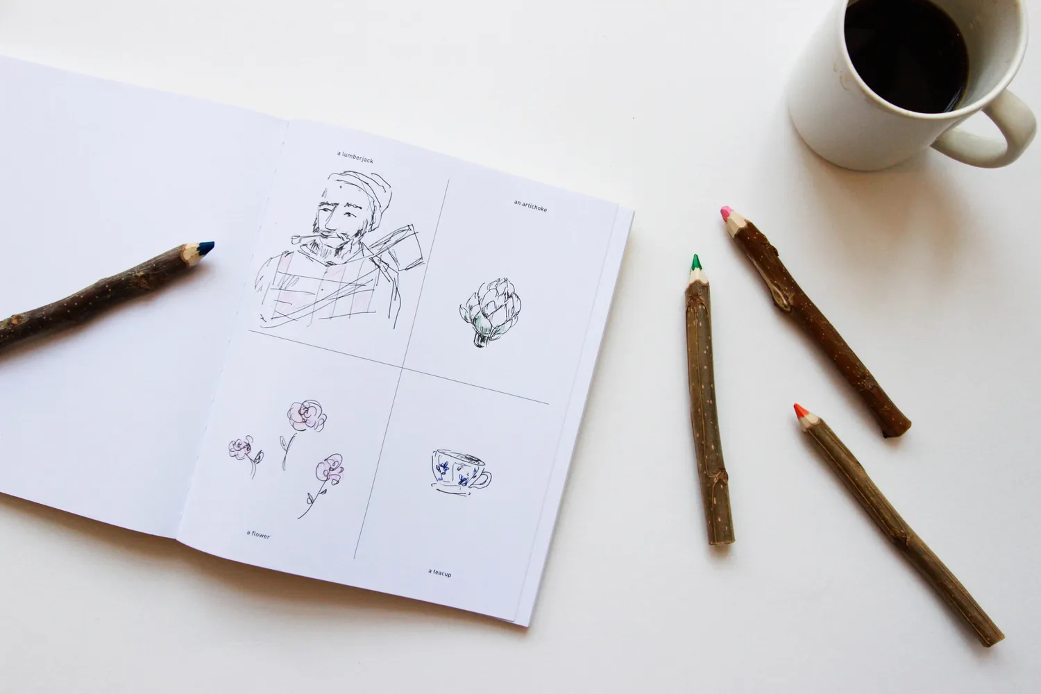 642 Things to Draw inspirasjonsbok tegnebok skissebok gave