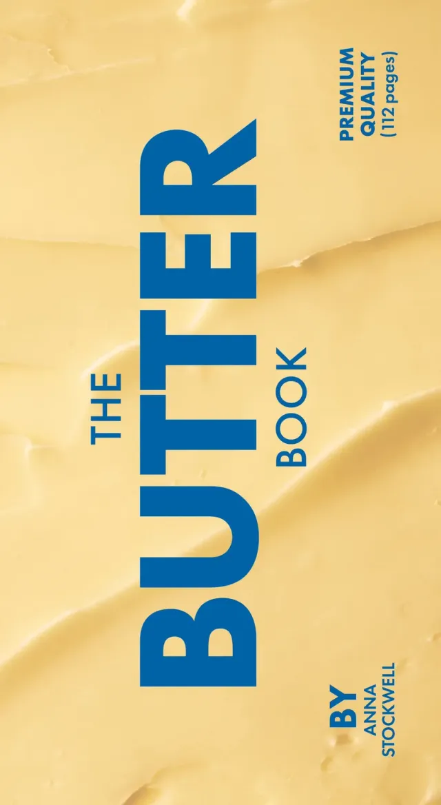 Chronicle Books The Butter Book kokebok innbundet smør