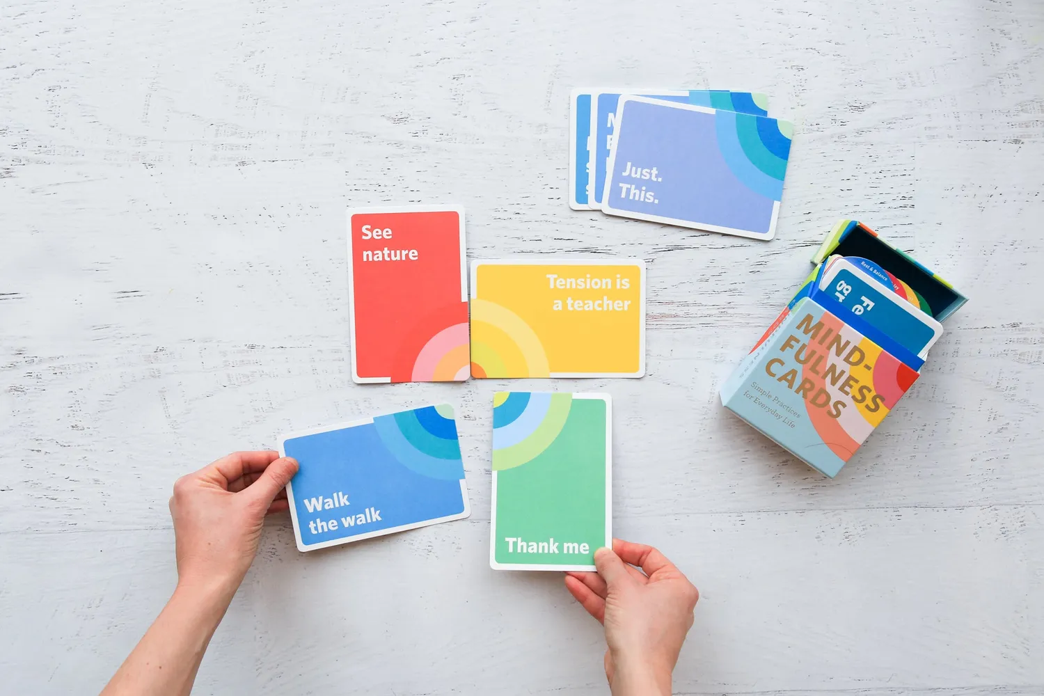Chronicle Mindfulness Cards kortstokk 50 øvelser
