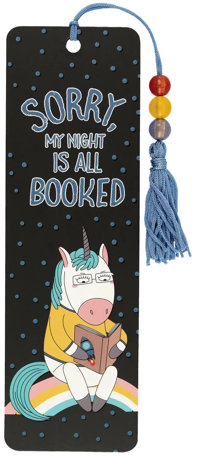 Peter Pauper Press Sorry My Night bokmerke enhjørning