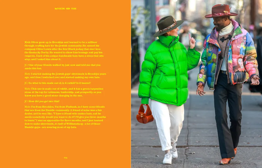 Abrams Watching New York Street Style innbundet fotobok mote