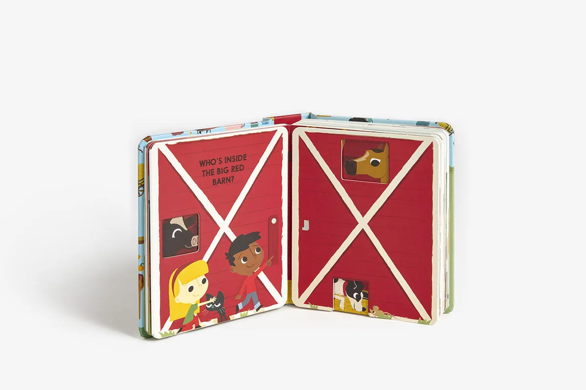 Abrams & Chronicle Books Farmblock pappbok årstider 0–3 år