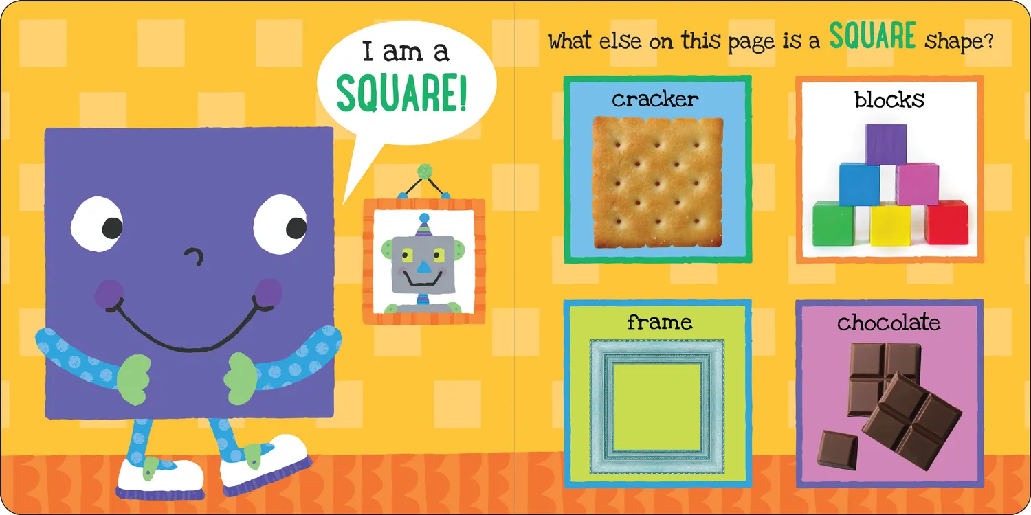 Peter Pauper Press My First Shapes pekebok former baby