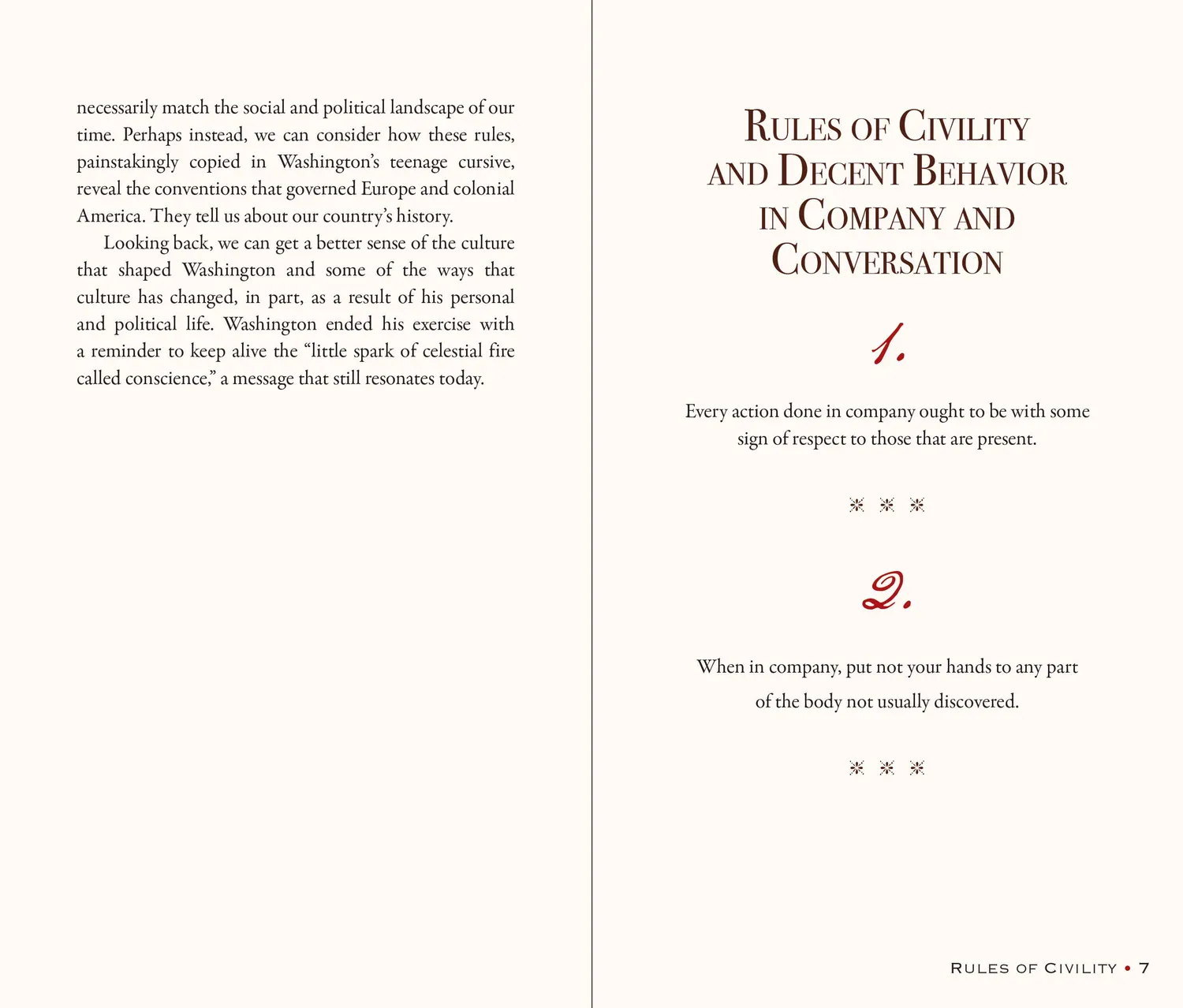 Peter Pauper Press George Washington's Rules of Civility and Decent Behavior in Company and Conversation bok gaveutgave