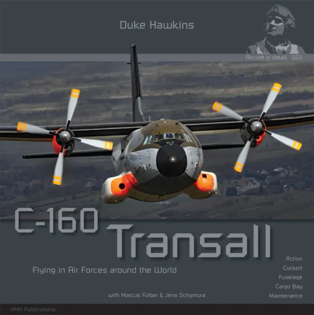 Duke Hawkins C-160 Transall bok 116 sider walkaround