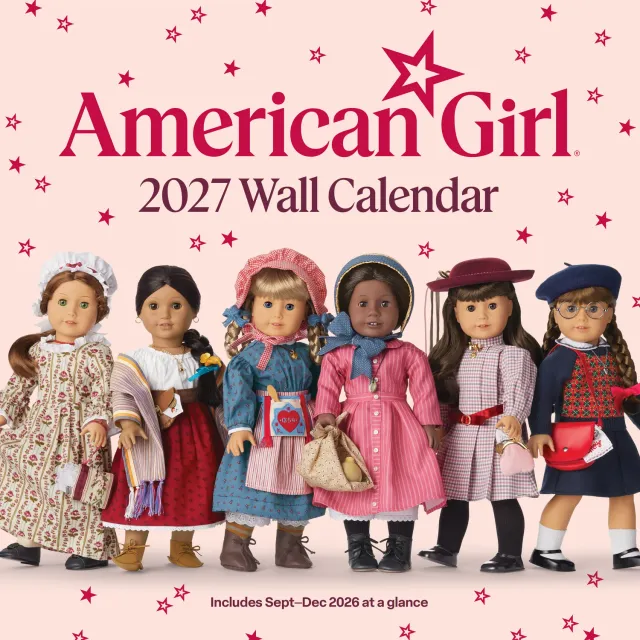American Girl 2027 Wall Calendar veggkalender