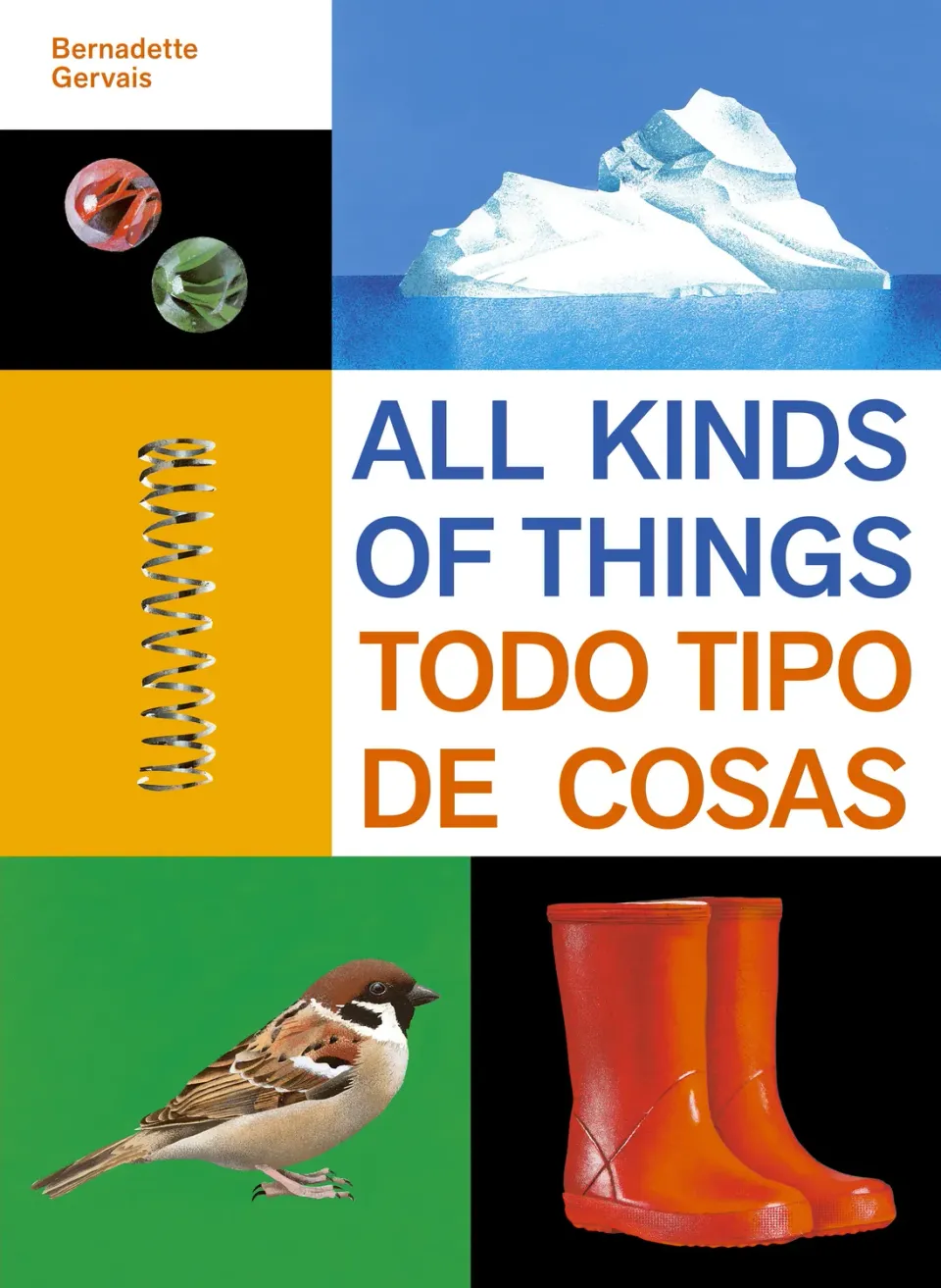 All Kinds of Things Todo tipo de cosas innbundet bildebok
