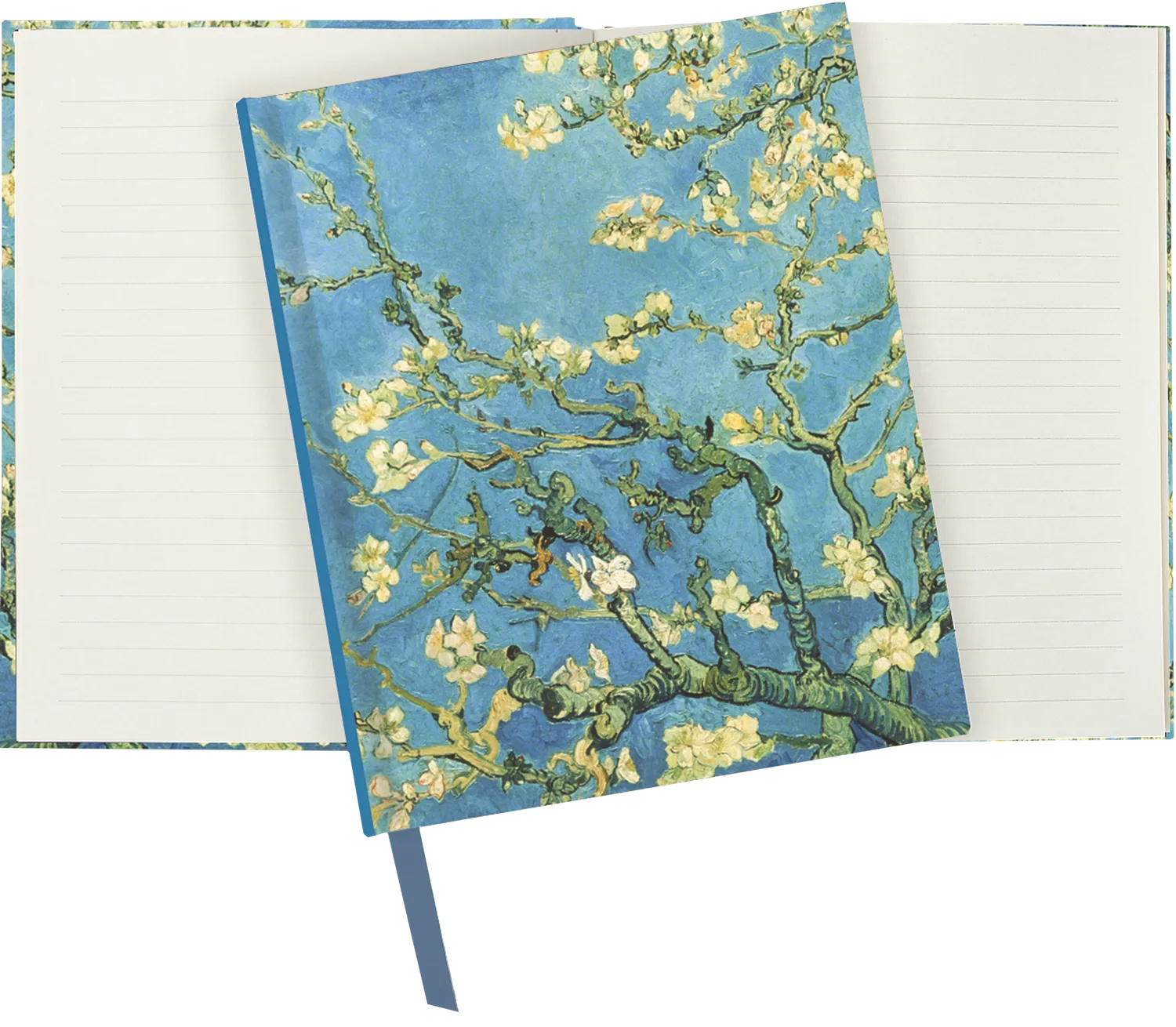 Peter Pauper Press Almond Blossom notatbok linjert stor