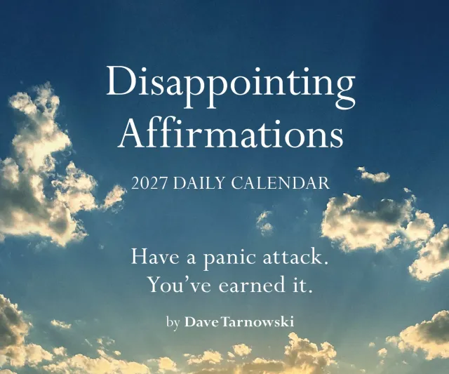 Disappointing Affirmations 2027 Daily Calendar dagskalender