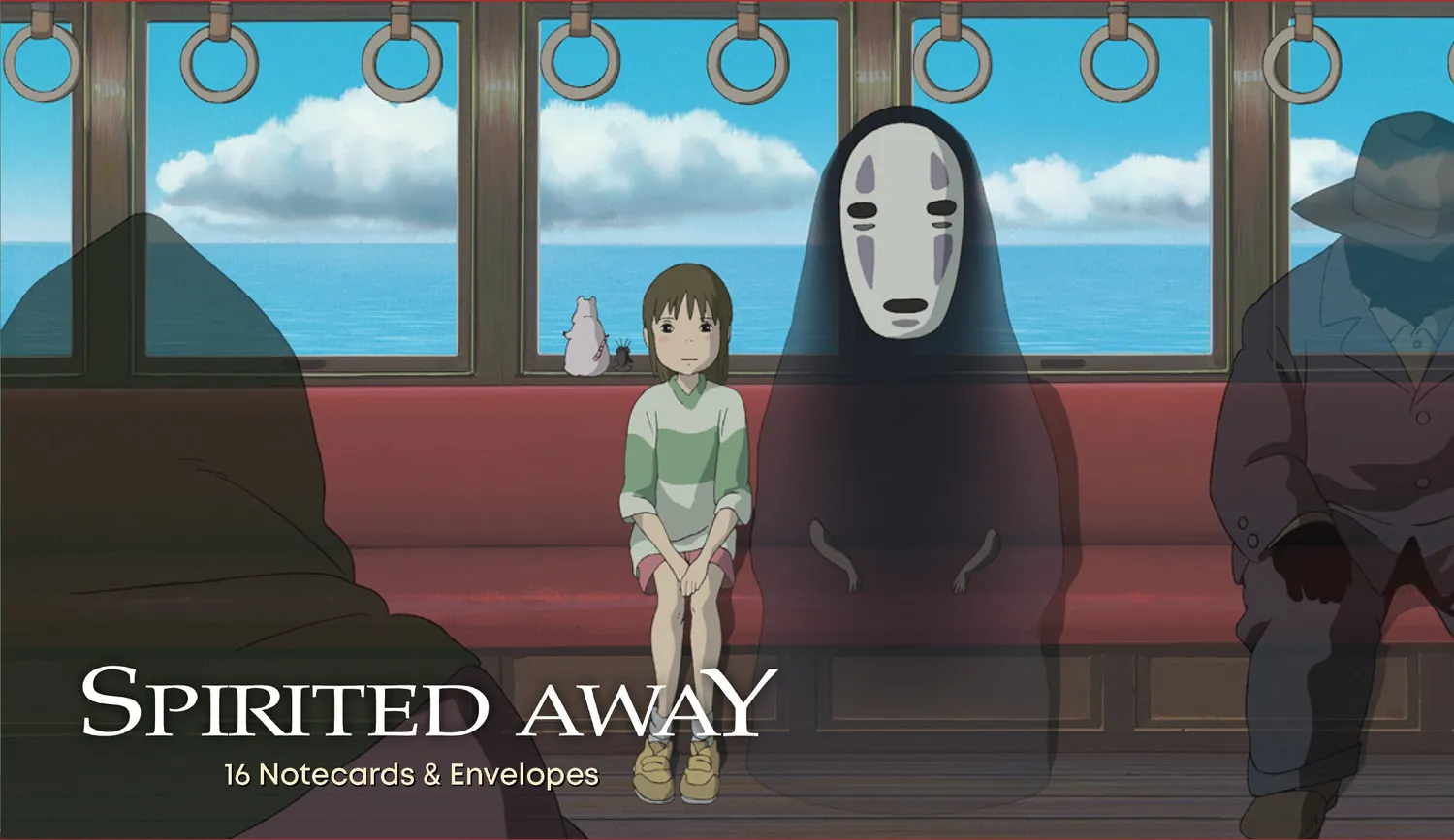 Studio Ghibli Spirited Away notecards 16 kort