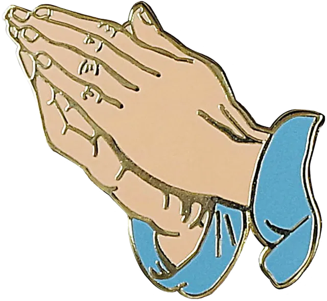 Peter Pauper Press Praying Hands emaljepin i gaveeske
