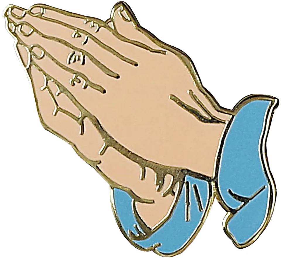 Peter Pauper Press Praying Hands emaljepin i gaveeske