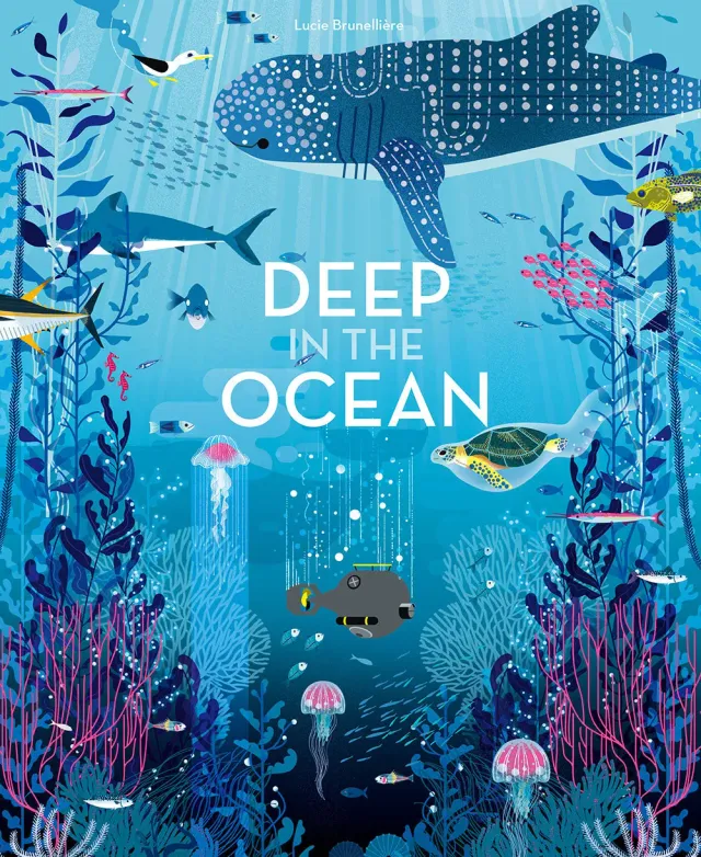 Abrams Appleseed Deep in the Ocean pappbok havbok