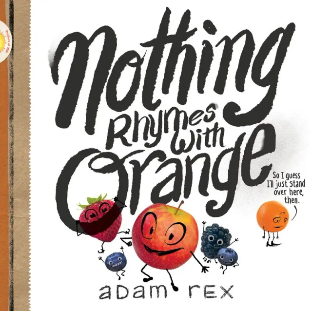 Abrams and Chronicle Nothing Rhymes with Orange bildebok innbundet
