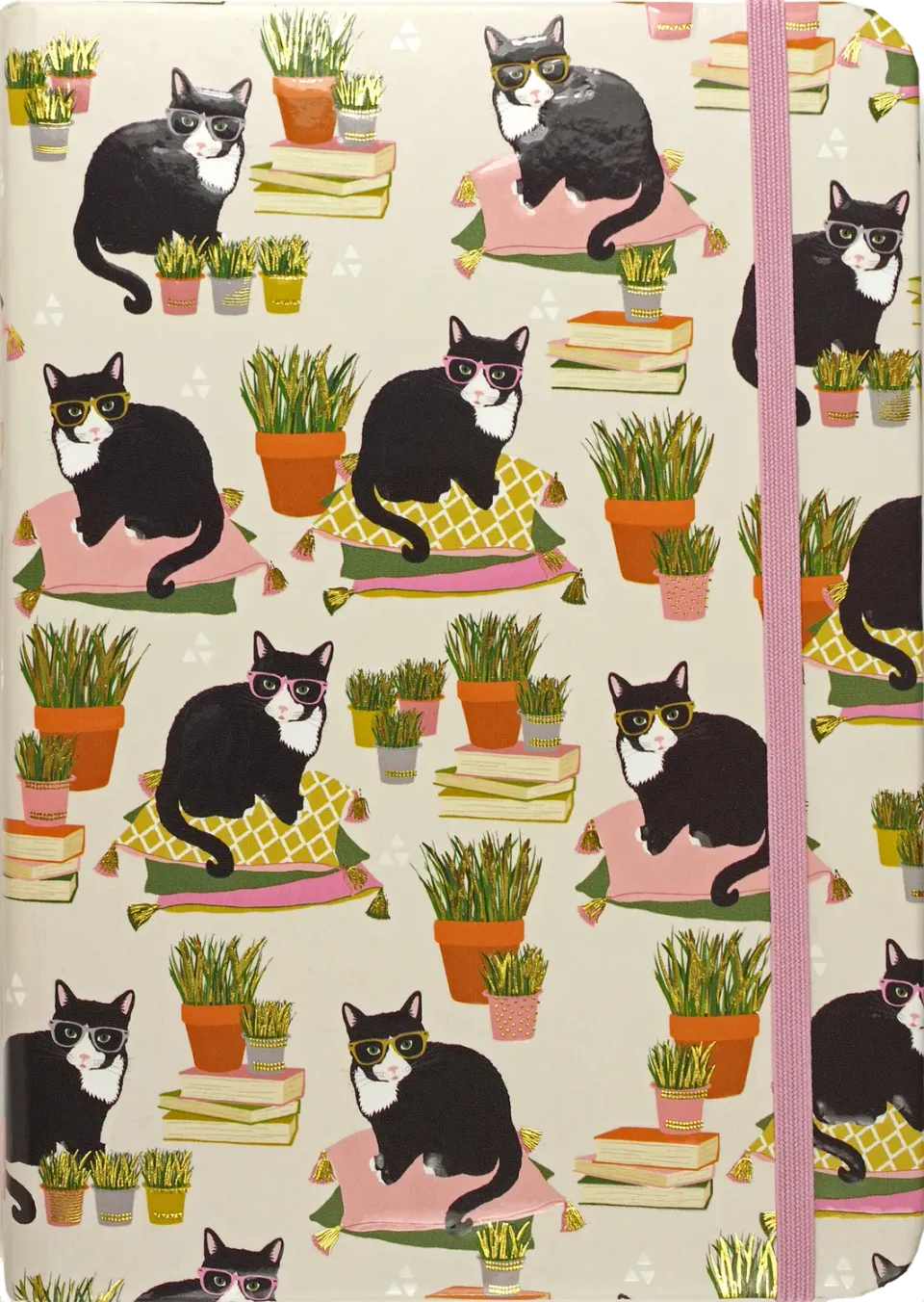 Peter Pauper Press Smarty Cats notatbok linjert liten