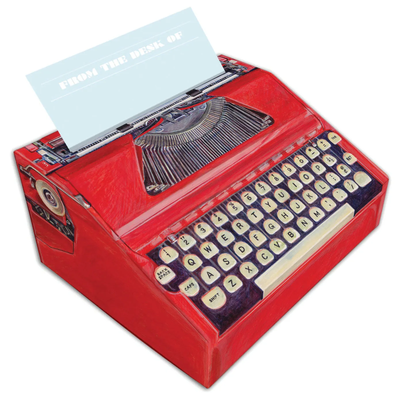 Chronicle Books Typewriter Paper notatblokk skrivemaskin