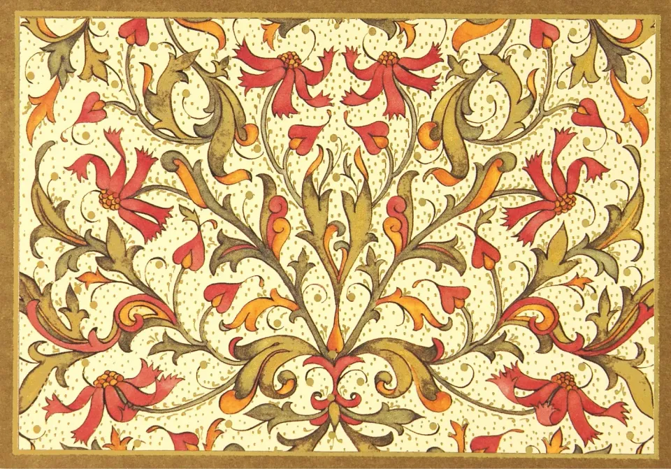 Peter Pauper Press Florentine Note Cards kortsett 14 kort