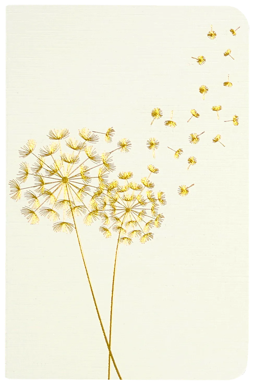 Peter Pauper Press Jotter Dandelion Wishes mininotatbøker 3-pakning prikkete