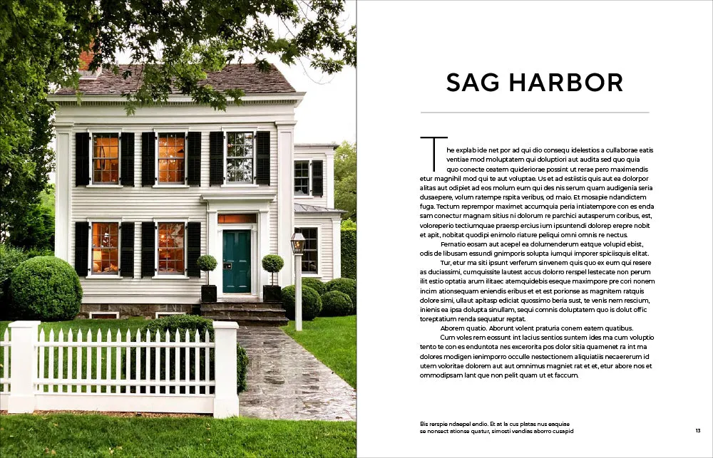 Abrams and Chronicle Walk With Me Hamptons fotobok innbundet