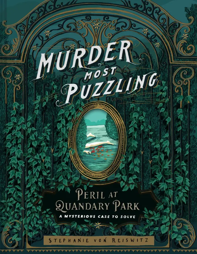 Murder Most Puzzling Peril at Quandary Park puslebok innbundet