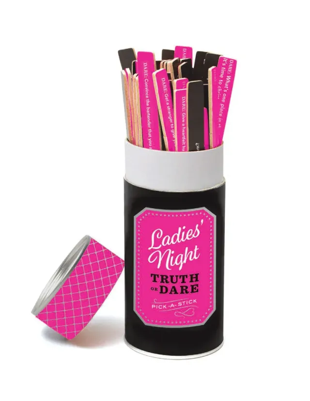 Abrams and Chronicle Ladies' Night Truth or Dare selskapsspill 50 pinner