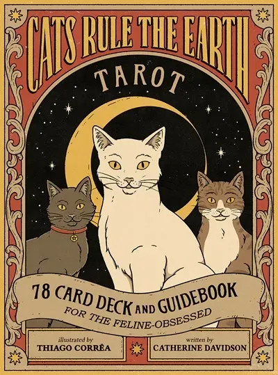 Abrams Image Cats Rule Earth Tarot tarotkort 78 kort katt