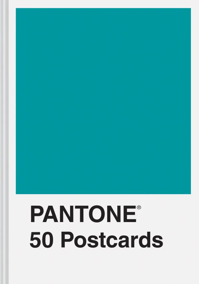 Pantone 50 Postcards postkortboks fargekart