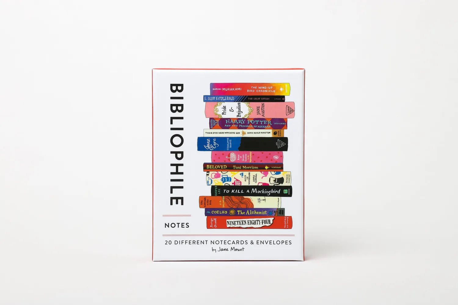 Abrams Bibliophile Notes kortsett 20 kort gave