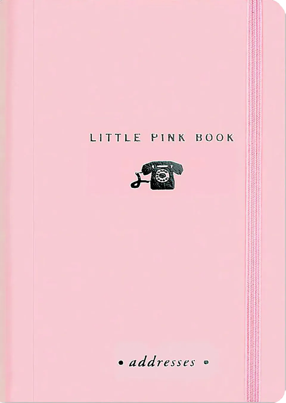 Peter Pauper Press Little Pink Book adressebok rosa 400 kontakter