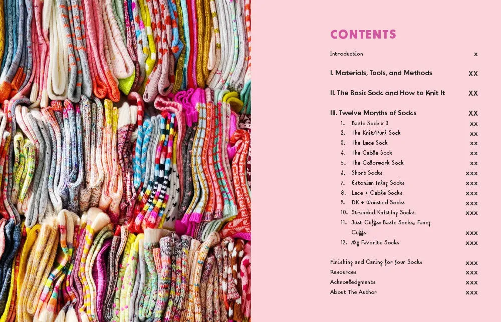 Abrams and Chronicle The Sock Project strikkebok paperback sokker