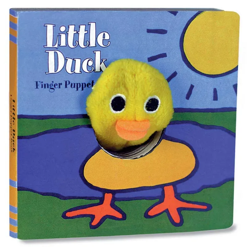 Chronicle Little Duck pekebok med fingerdukke