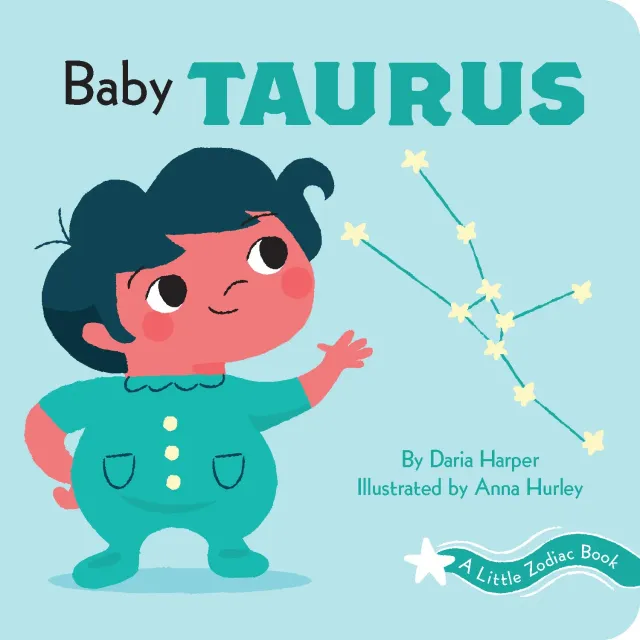 Chronicle Books Baby Taurus pappbok Little Zodiac