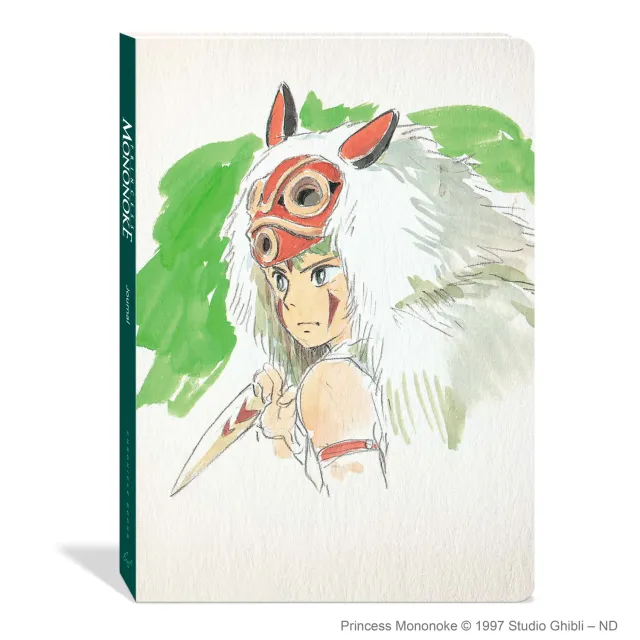Studio Ghibli Princess Mononoke journal notatbok gave
