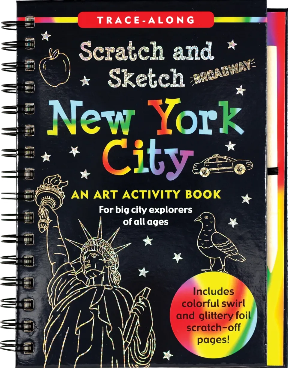 Peter Pauper Press Scratch and Sketch New York skrapebok