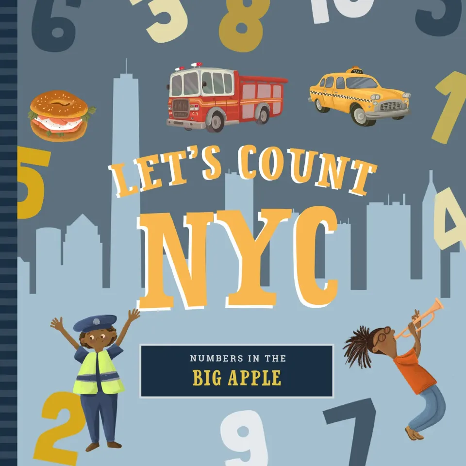 Abrams and Chronicle Let's Count New York City bok pappbok telling