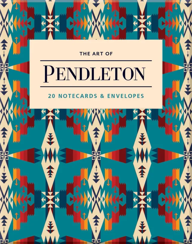 Chronicle Books Art of Pendleton notecards 20 kort med konvolutter