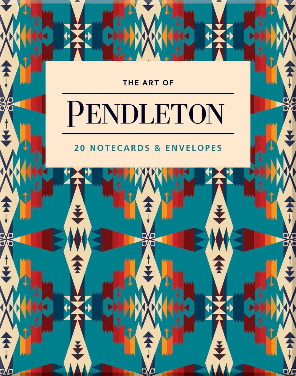 Chronicle Books Art of Pendleton notecards 20 kort med konvolutter