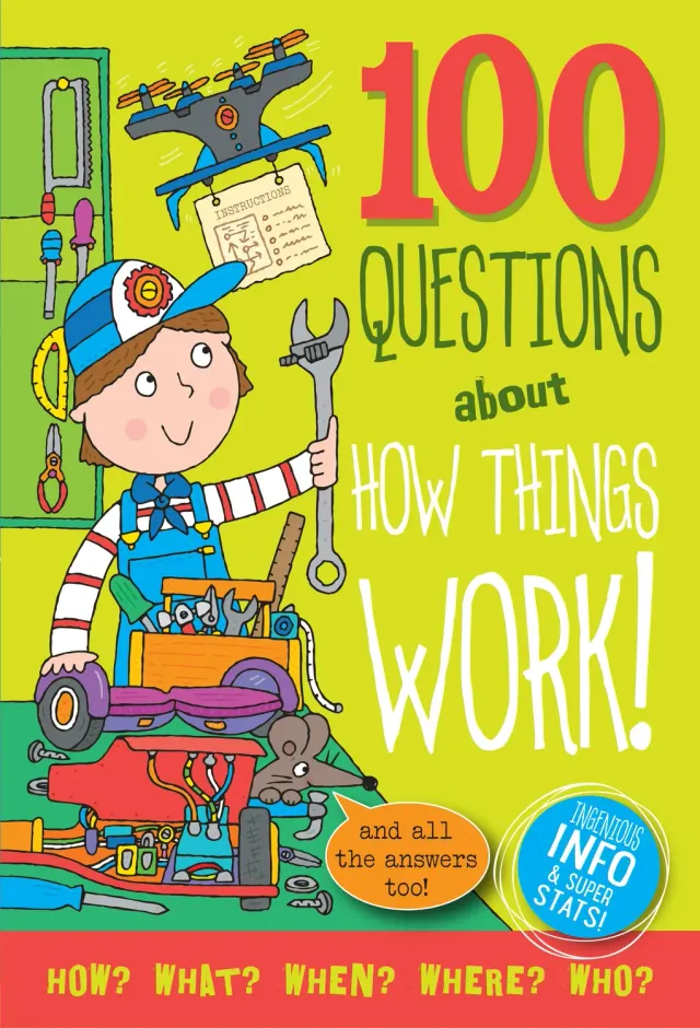 Peter Pauper Press 100 Questions faktabok how things work